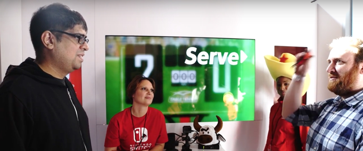 Nintendo Switch 12Switch Table Tennis Gameplay Video Shacknews