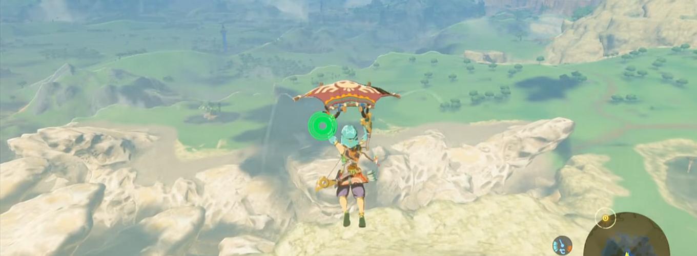 The Legend of Zelda Breath of the Wild Player Glides More Than 7,600m