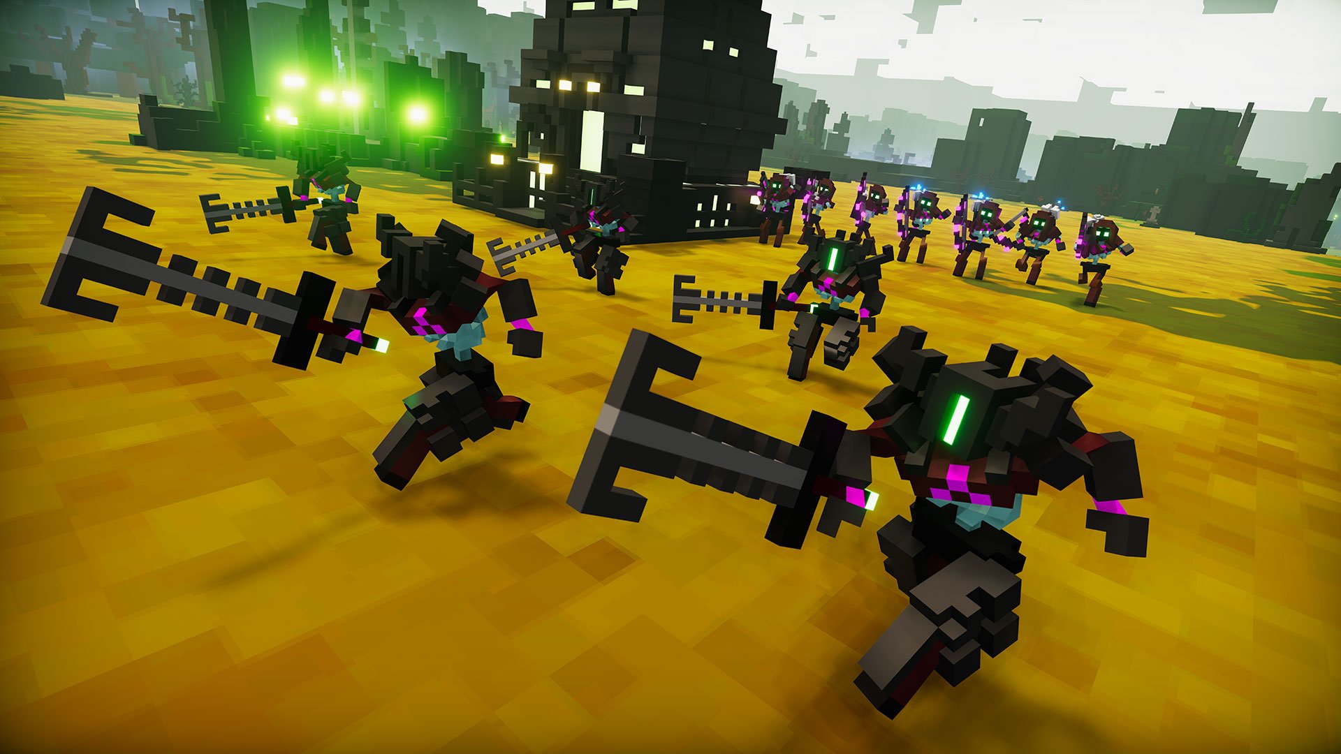 Playground Video Game Sandbox game The Endless Mission's creative playground hits beta this ...