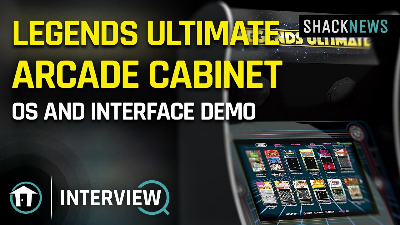 Legends Ultimate Arcade Cabinet demo - Past & present gaming in one ...