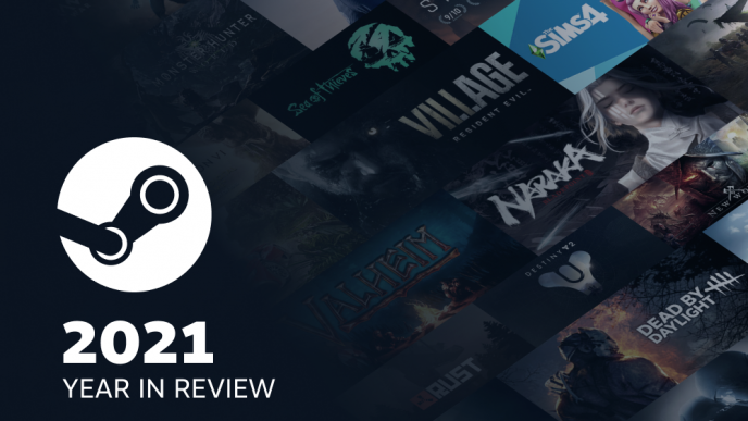 Steam's 2021 Year in Review includes 4.3 million years of play time