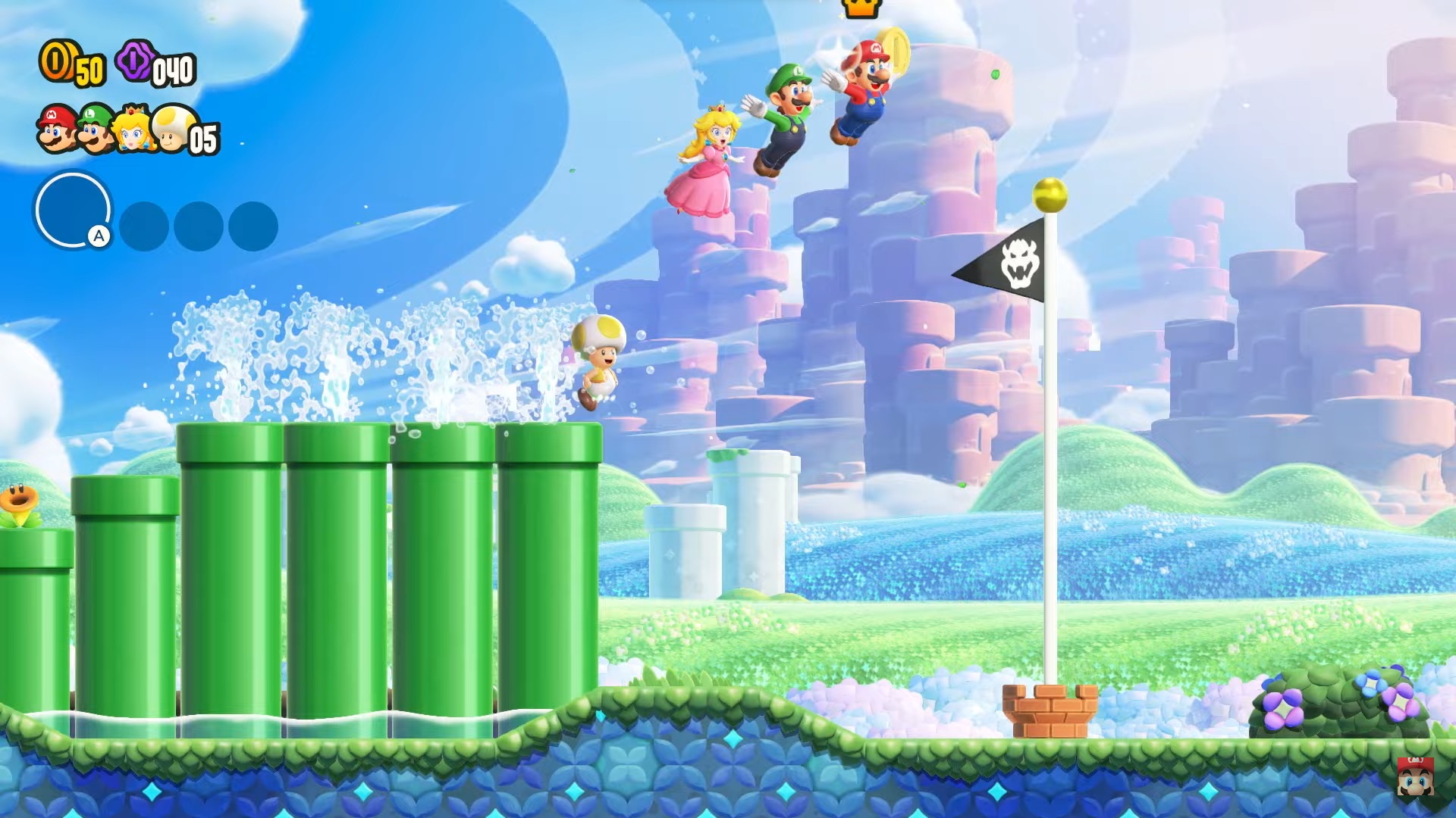 thumbnail image 2 of Super Mario Bros. Wonder - Brand New For Nintendo Switch (2023 Platform Game) 2 of 6