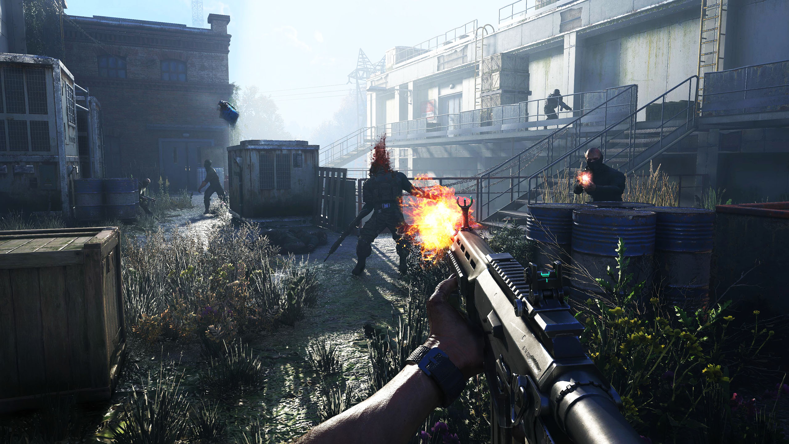 Dödsljus: Vildsvinet - Kyle Crane blir en monstruös varelse i lanseringstrailern dying light the beast gunfight feature 6
