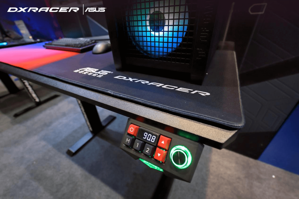 DXRacer Tidal Series XL gaming desk video review