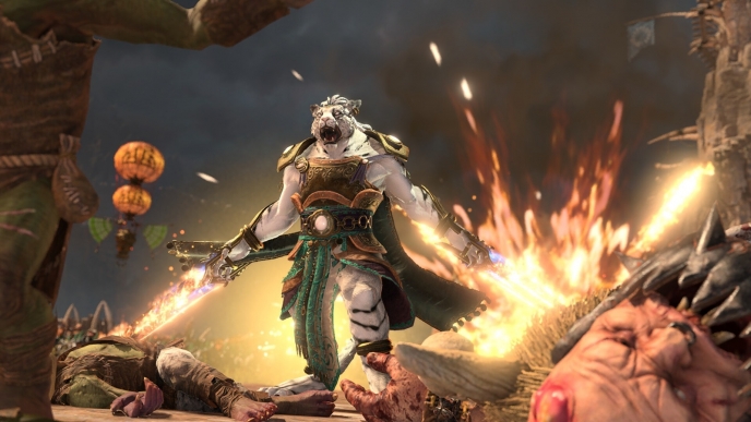 Total War: Warhammer 3's Bhashiva Character Pack brings true tiger ferocity to Grand Cathay