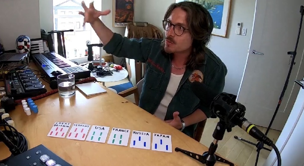 Marc Rebillet (Loop Daddy) has been working on abstract strategy games for the past few years