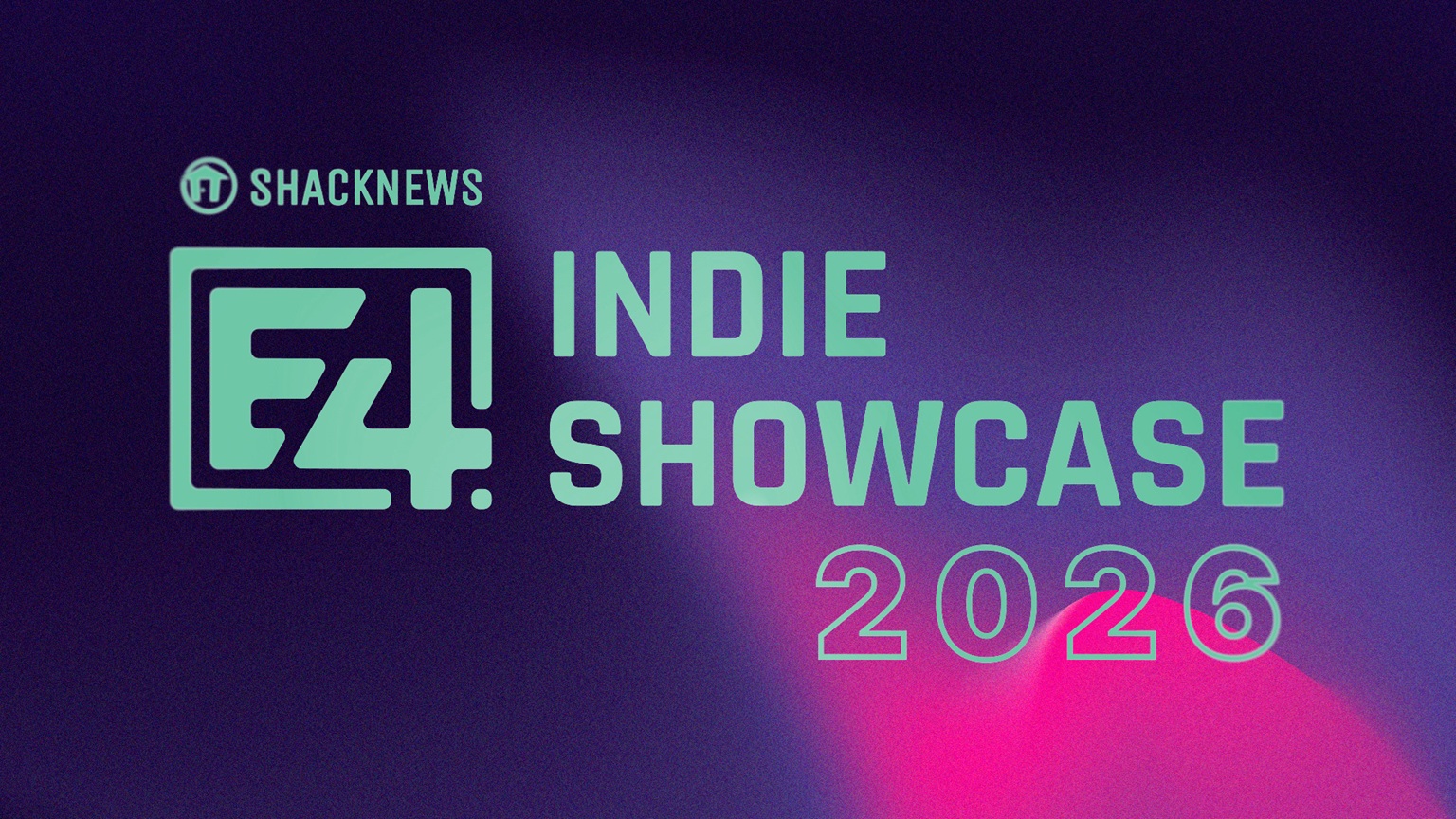 Shacknews E4 Indie Showcase 2026 date, time & where to watch