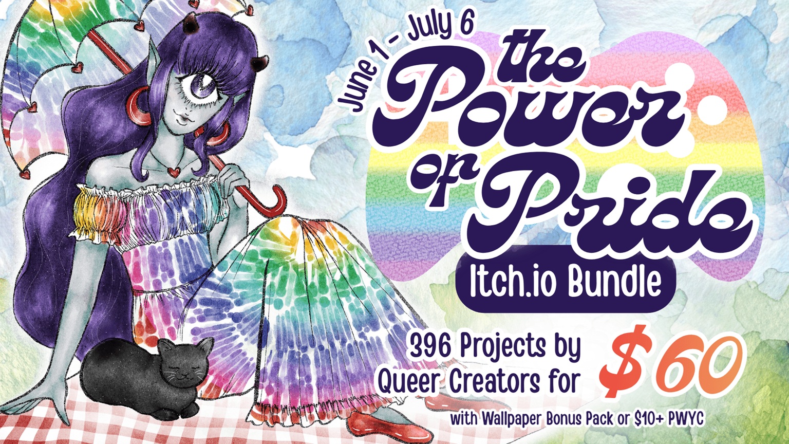 Itch.io launches The Power of Pride Bundle 2026, hosting projects from 284 queer creators