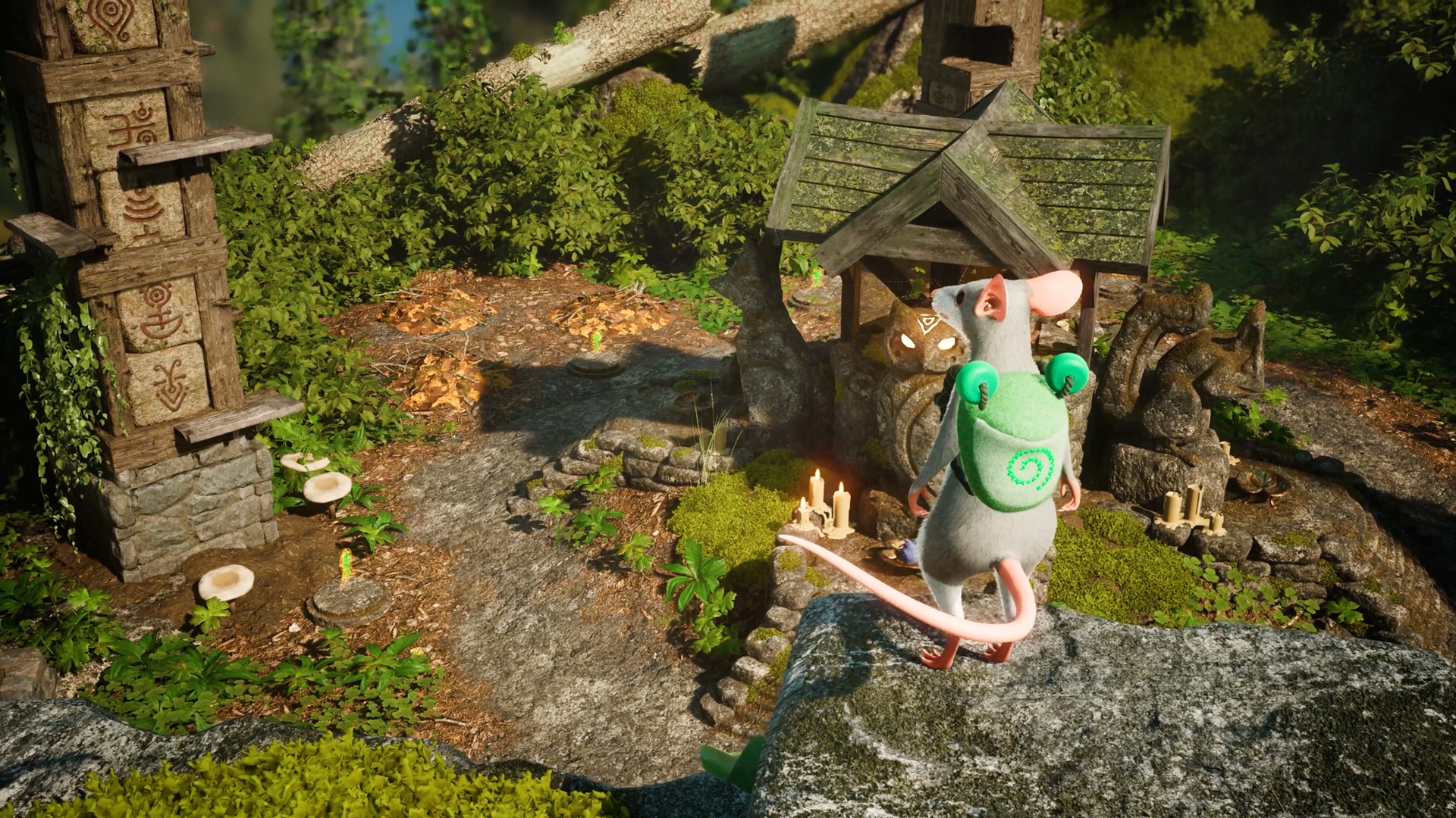 Hela: Of Mice and Magic explores a vast world of nature with friends (or stand-ins)