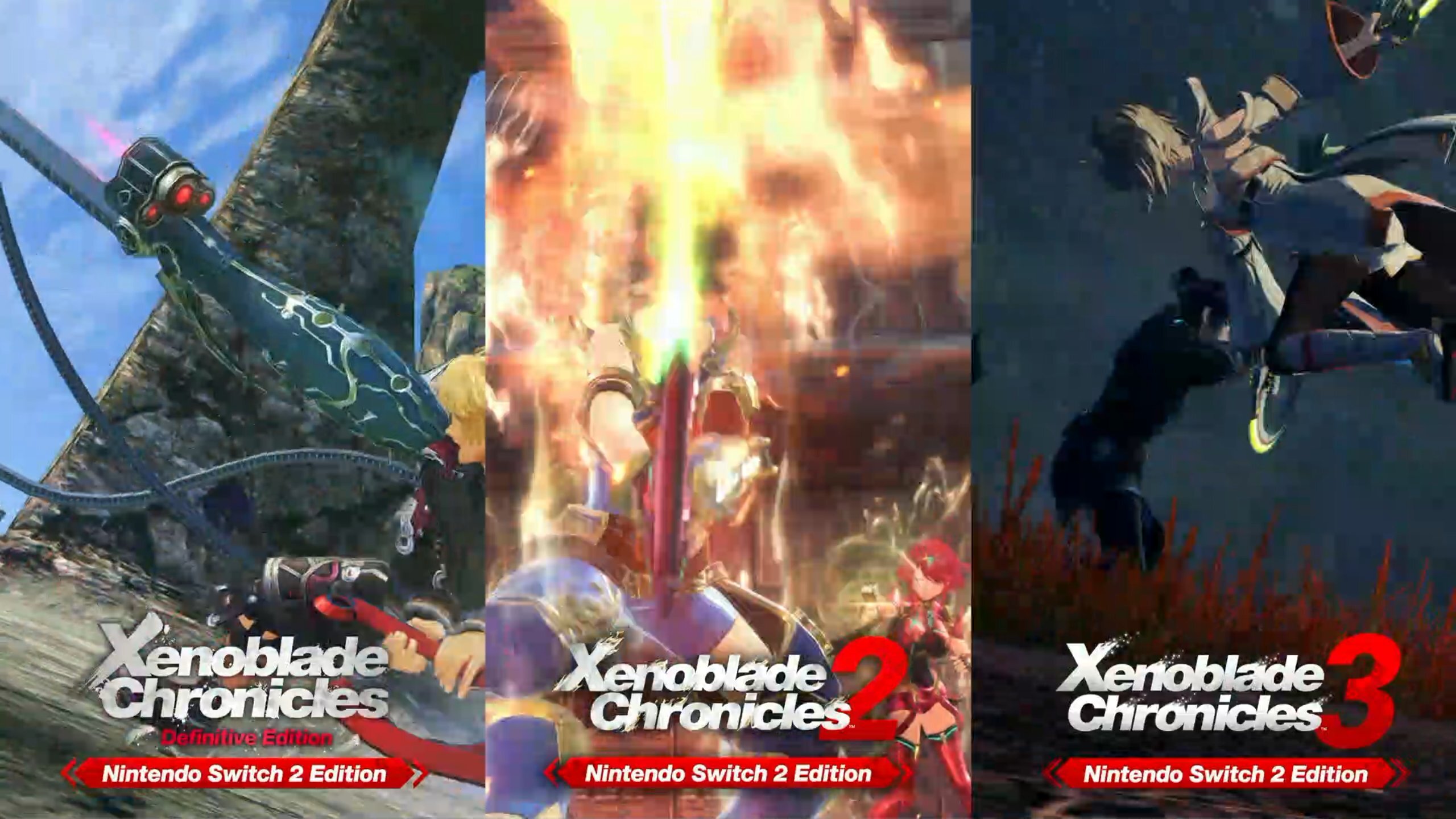 Xenoblade Chronicles 1-3 Nintendo Switch 2 Editions announced