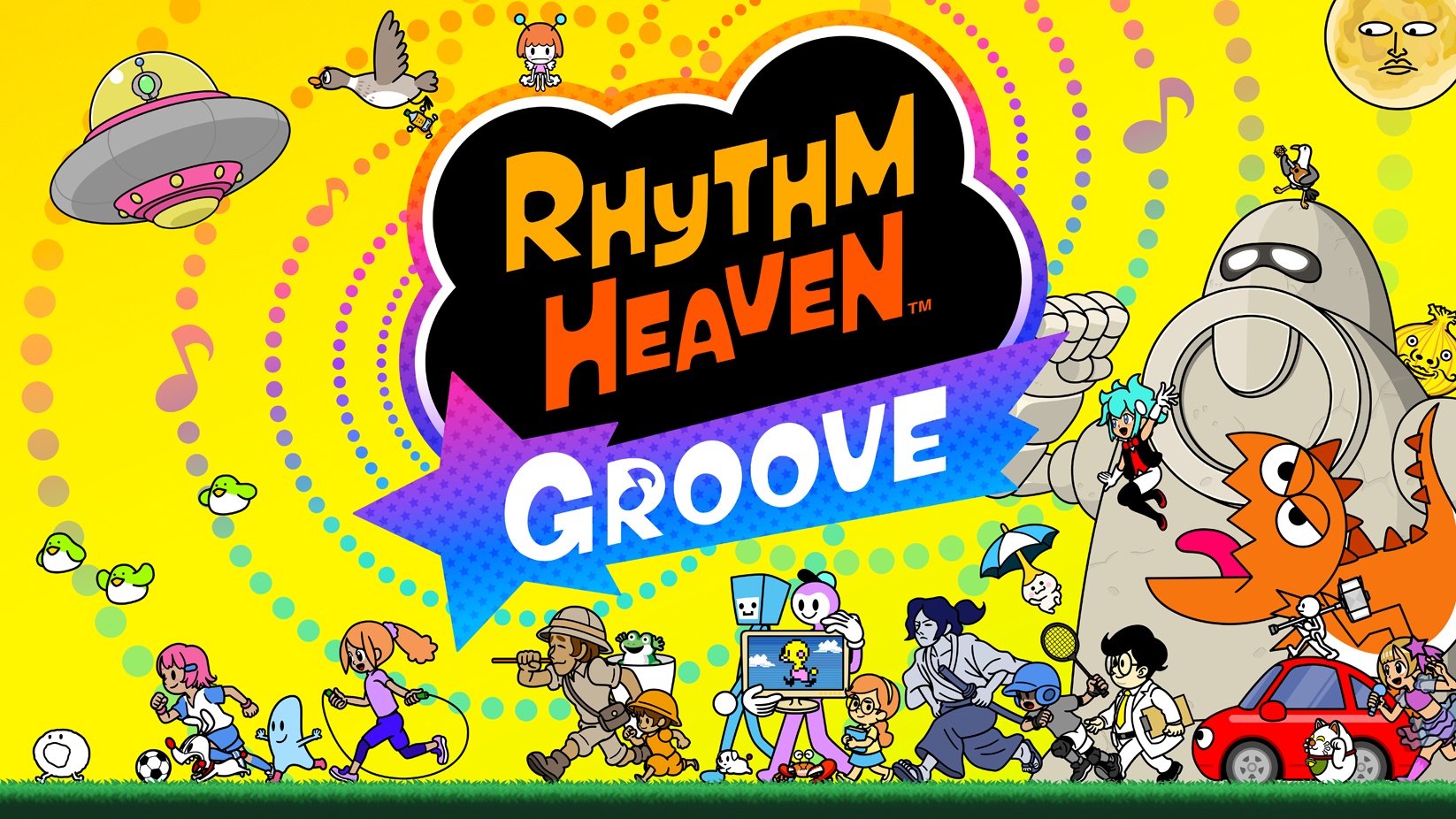 Rhythm Heaven Groove mixes dope beats with chaotic vibes