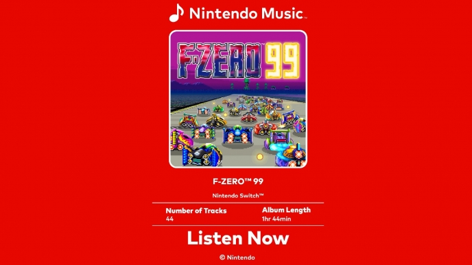 F-Zero 99's soundtrack has been added to Nintendo Music