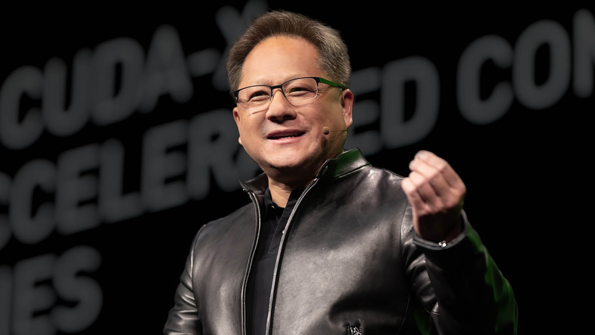 One of NVIDIA (NVDA) CEO Jensen Huang's leather jackets was sold for $960,000 at a Sotheby's auction