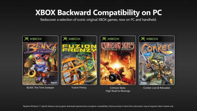 Xbox brings backwards compatibility to PC