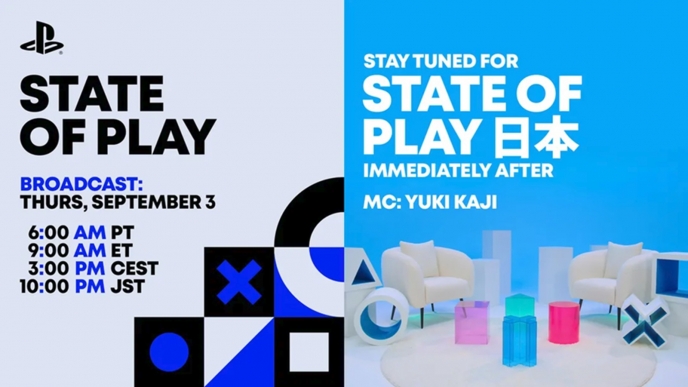 PlayStation State of Play announced for September 3