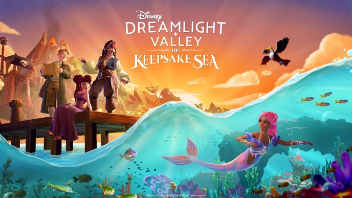 Disney Dreamlight Valley: The Keepsake Sea introduces mermaids and undersea building