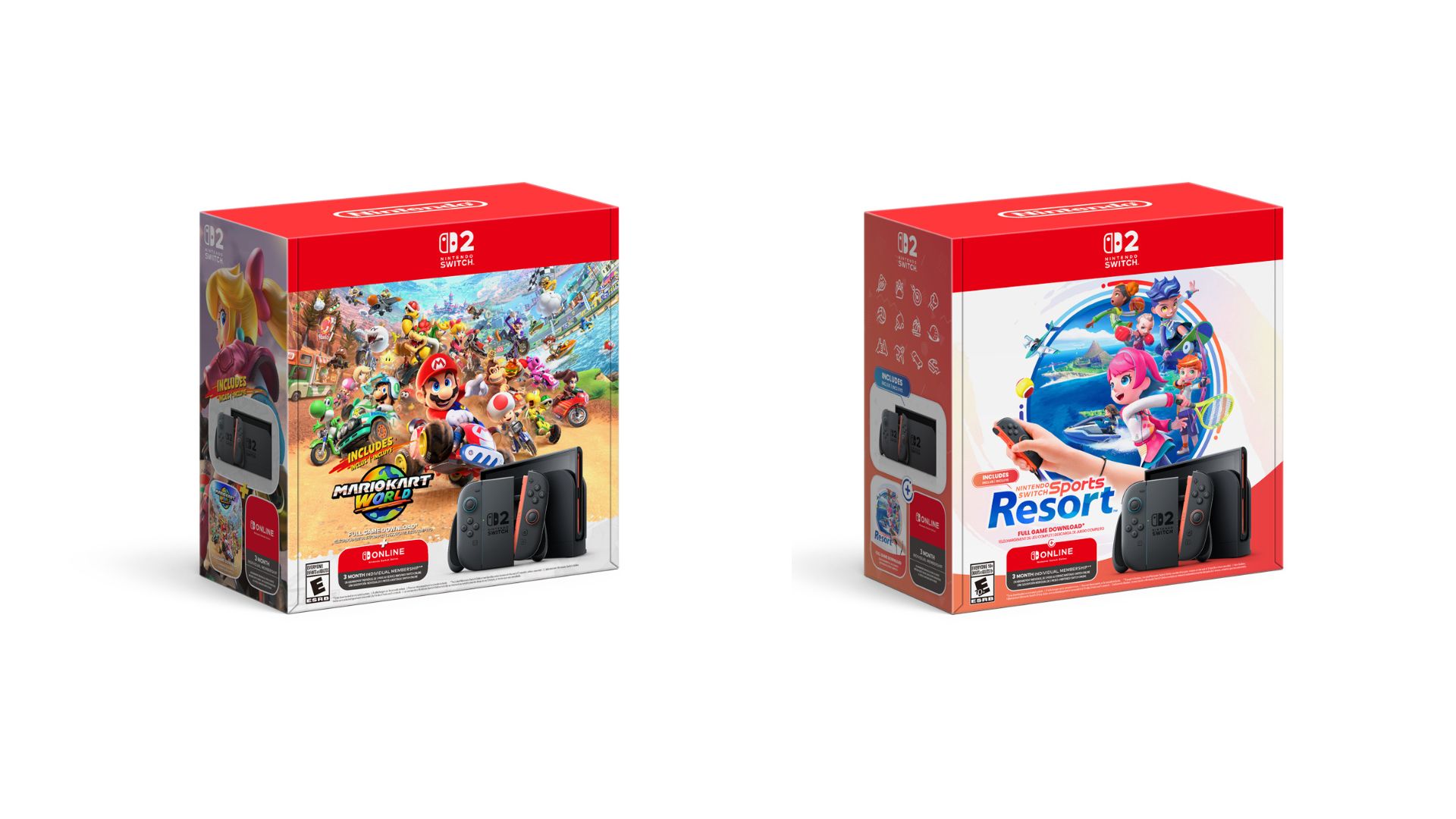 Nintendo reveals new Switch 2 bundles for Mario Kart World and Switch Sports Resort