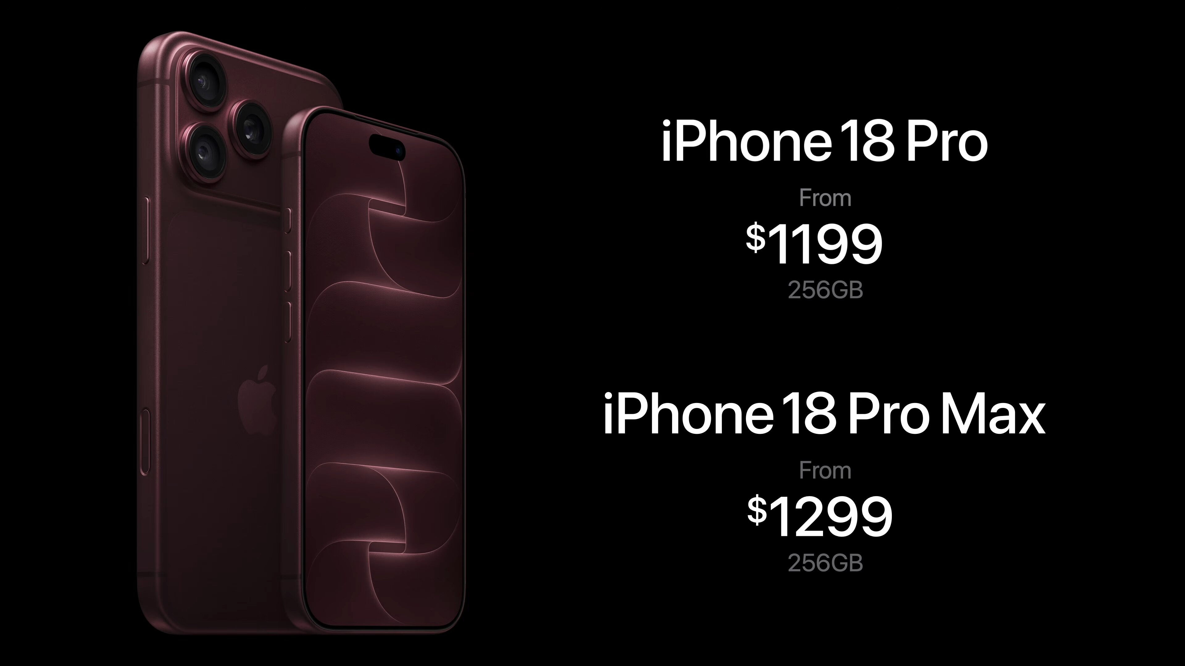 iPhone 18 Pro and Pro Max announced with A20 chip