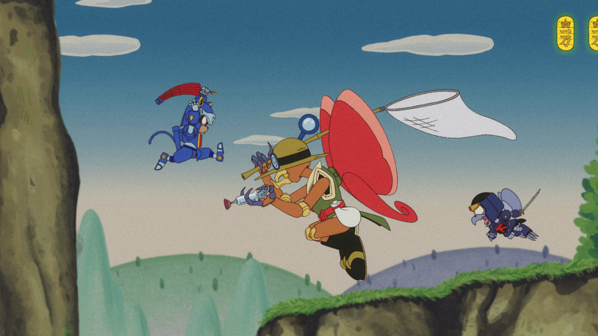 Samurai Pizza Cats: Blast from the Past! feels like playing through an episode of the anime