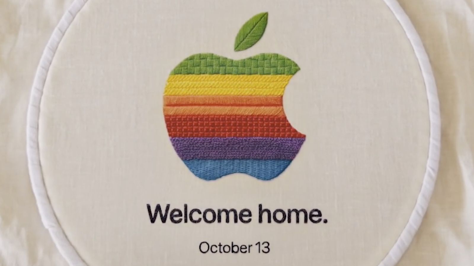 Apple Event announced for October 13