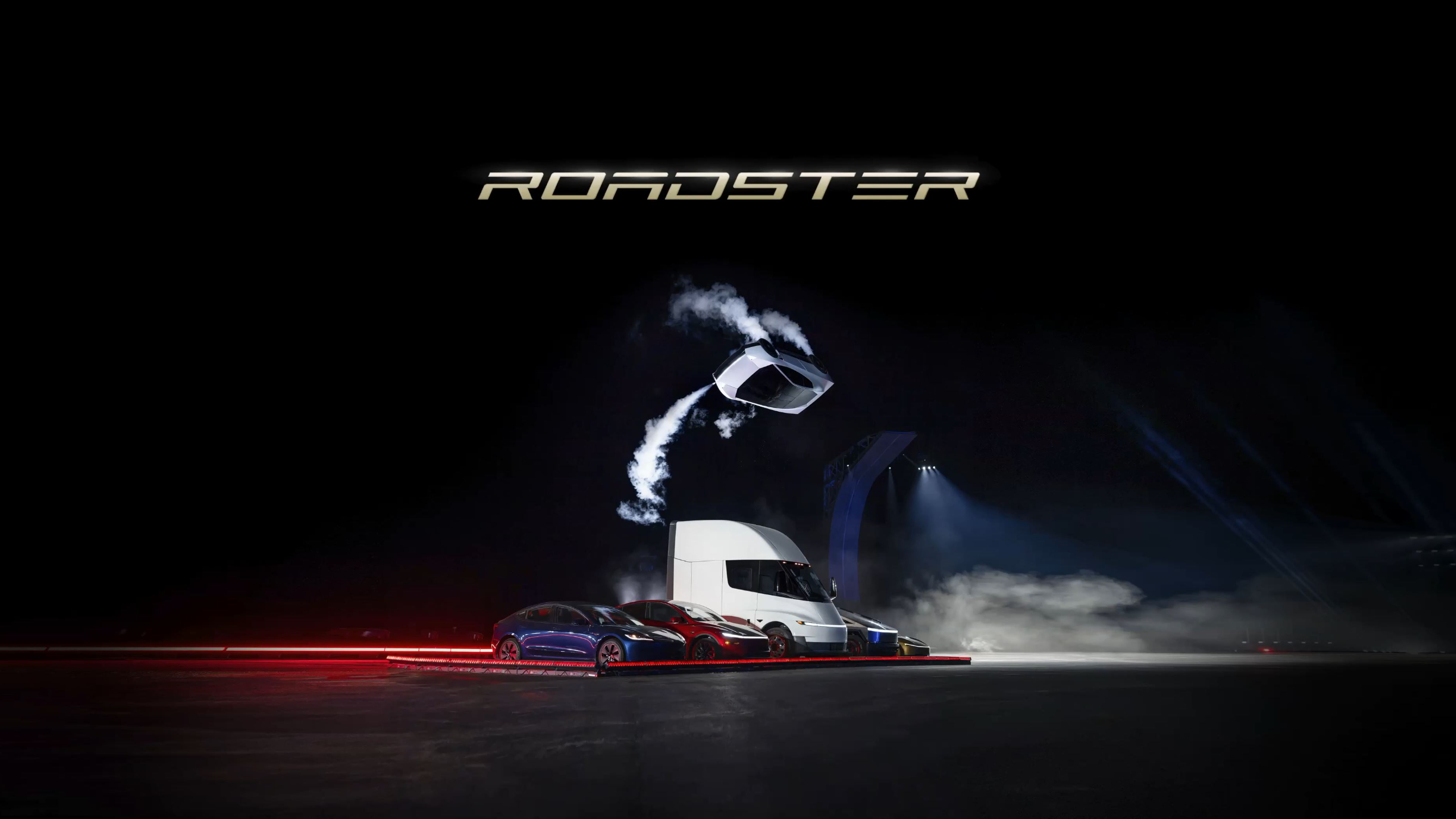 The Tesla Roadster can fly