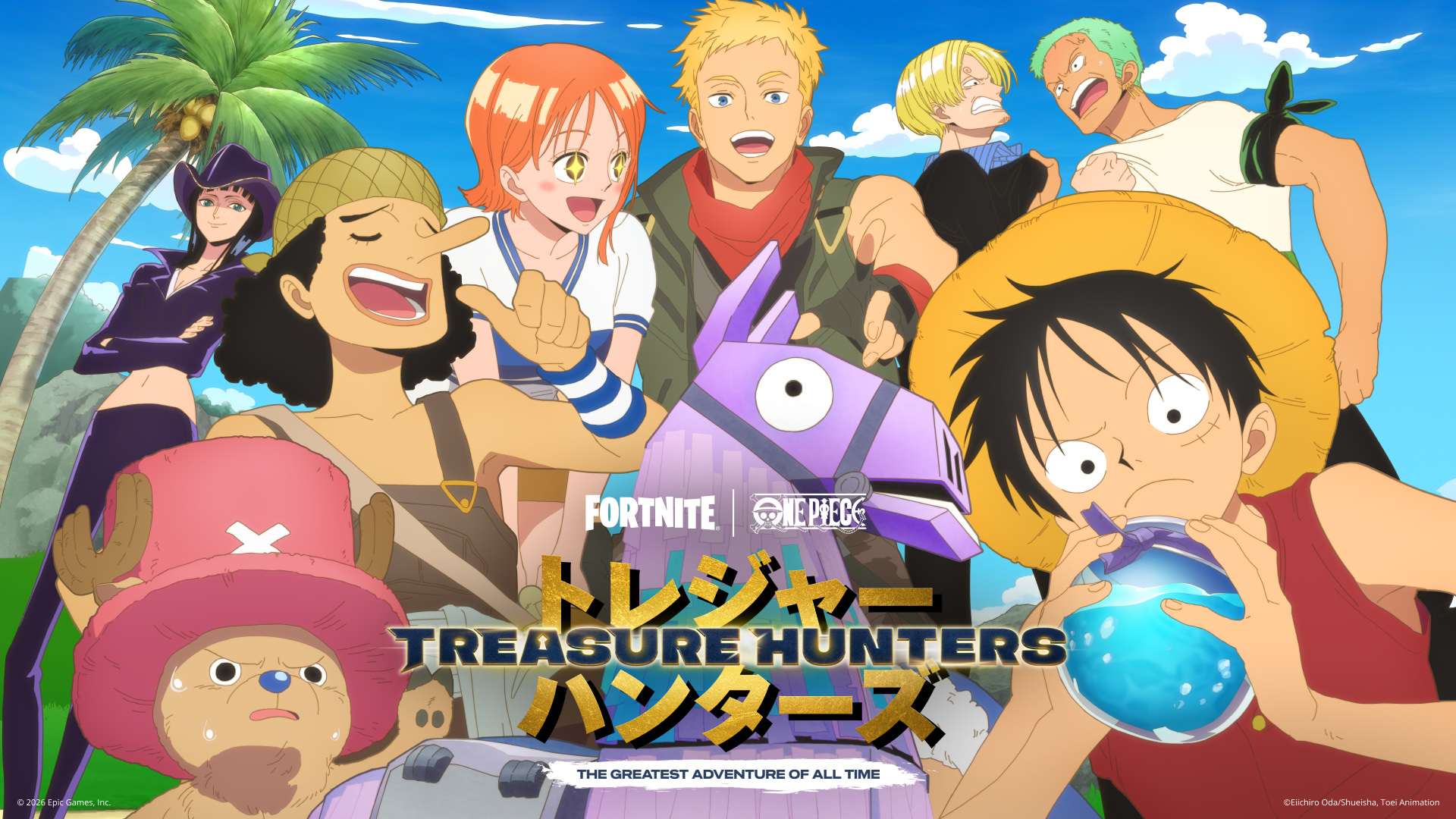 Fortnite x One Piece: collab chega em 1º de novembro com Going Merry e skins dos Chapéus de Palha