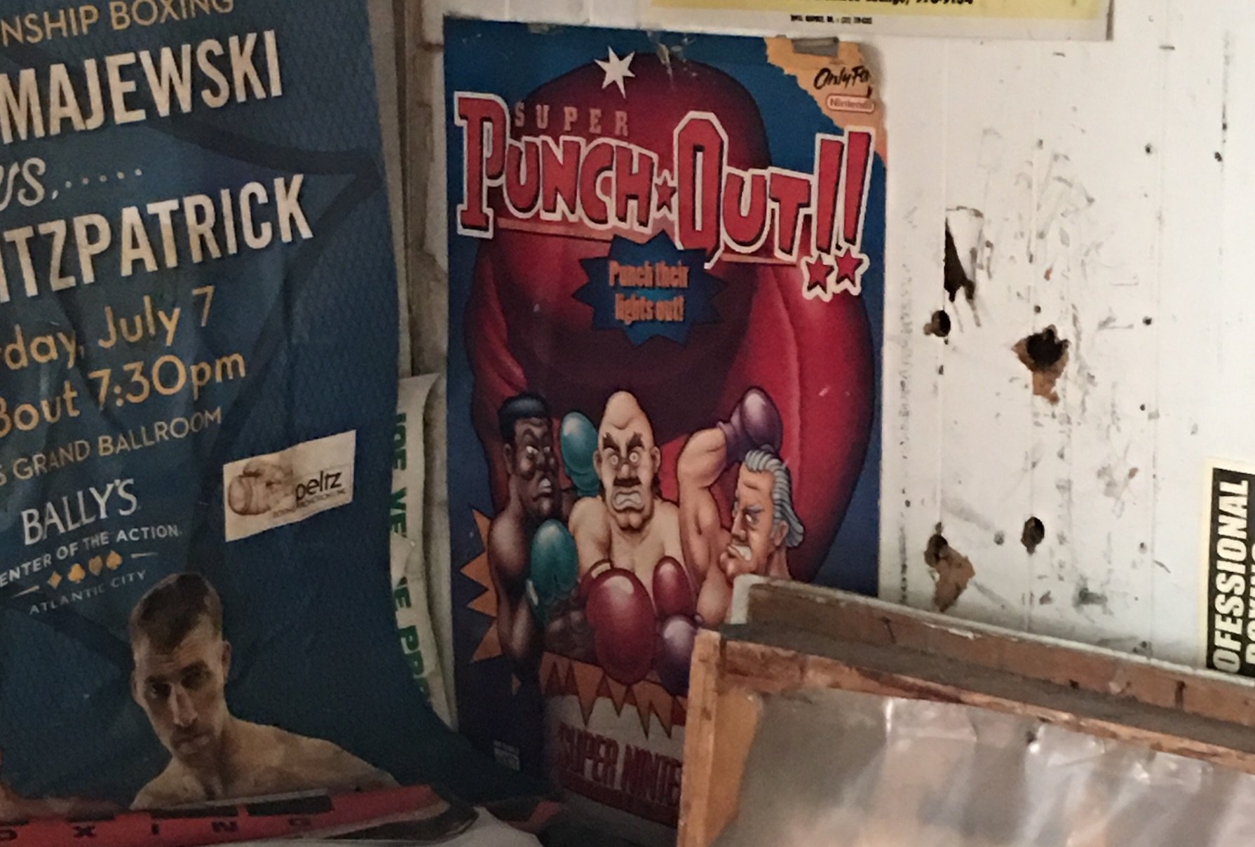 front-street-gym-super-punch-out-poster