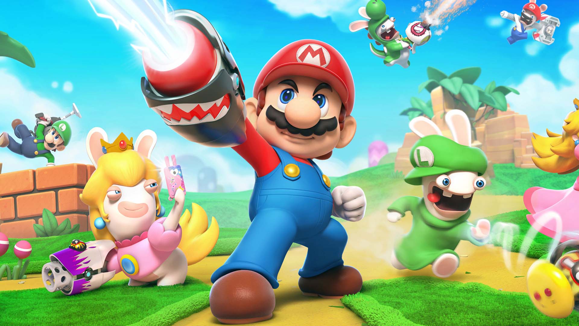 mario and rabbids kingdom battle cover art