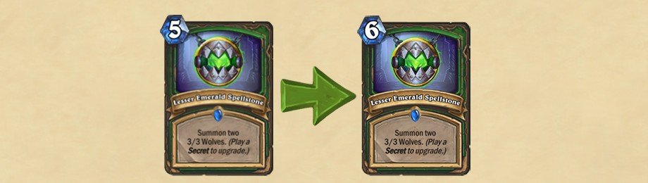 Hearthstone Update - Emerald Spellstone