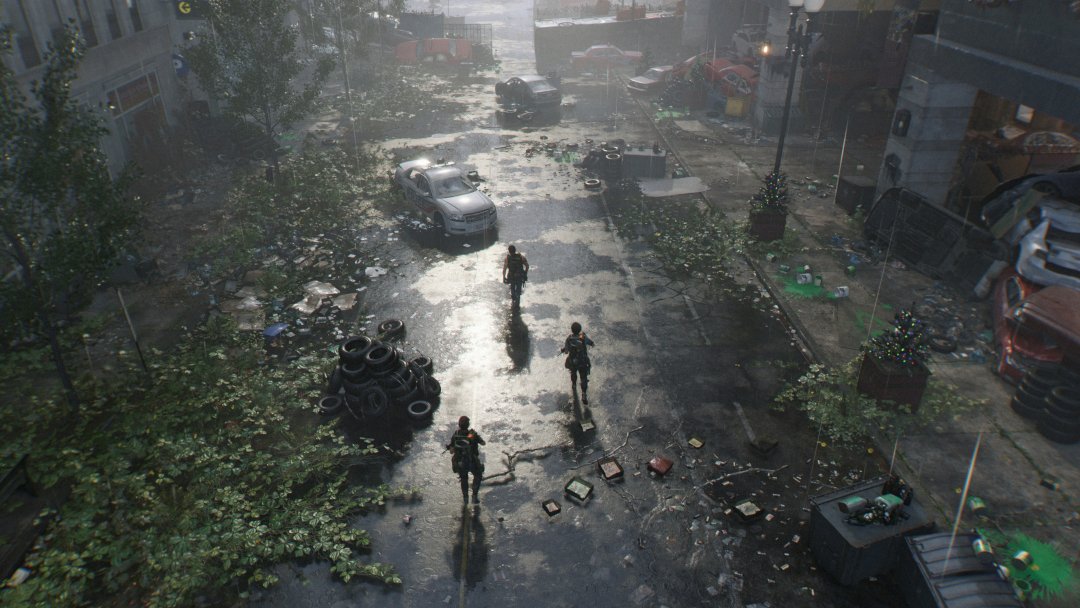 The Division 2 screenshot abandoned streets