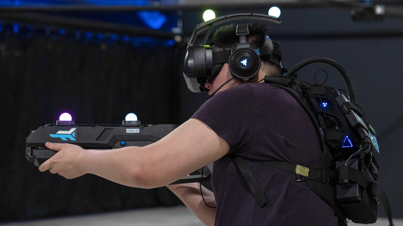 Zero Latency CEO Tim Ruse interview Shacknews gun aim