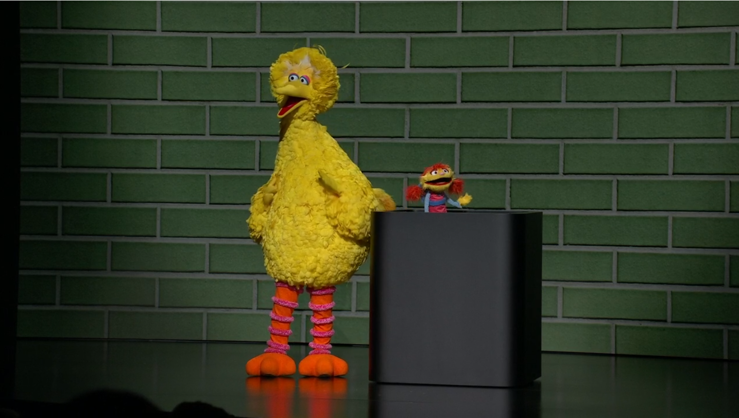 Big Bird and Cody reveal Helpsters TV series for Apple TV Plus