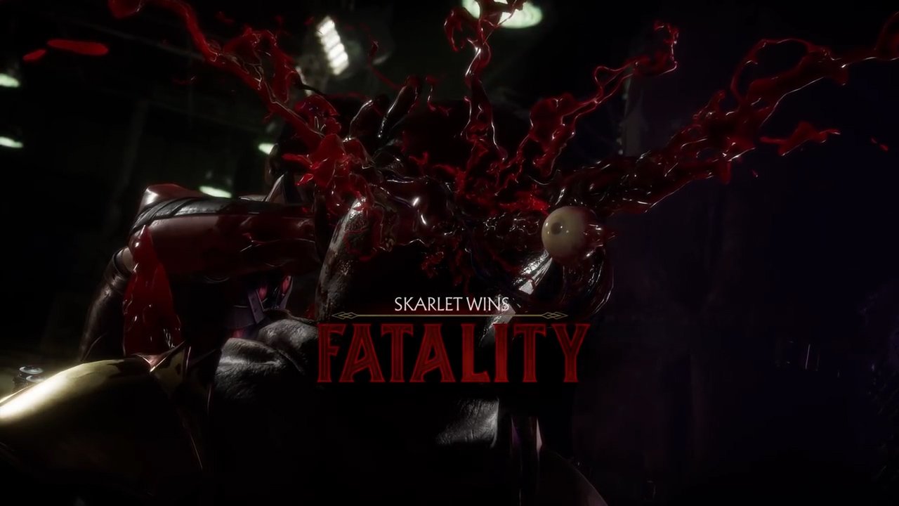 Mortal Kombat Skarlet fatality