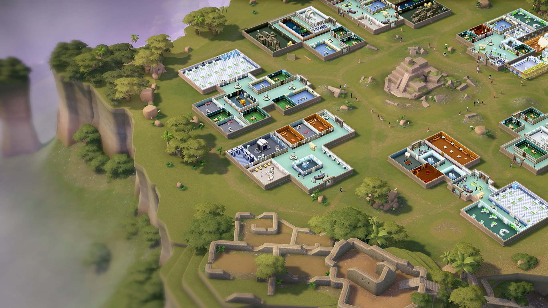 Two Point Hospital's new Pebberly Island DLC