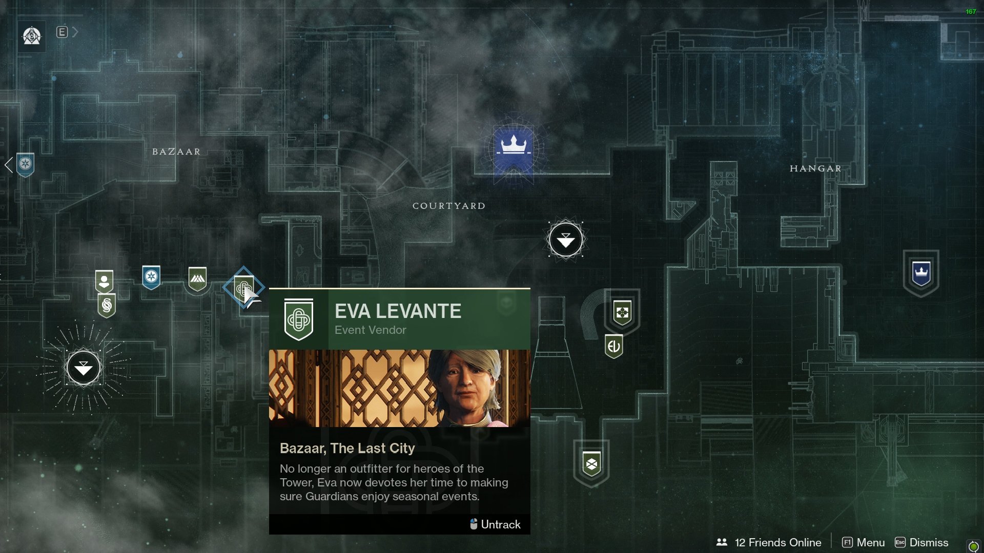Eva Levante location Destiny 2