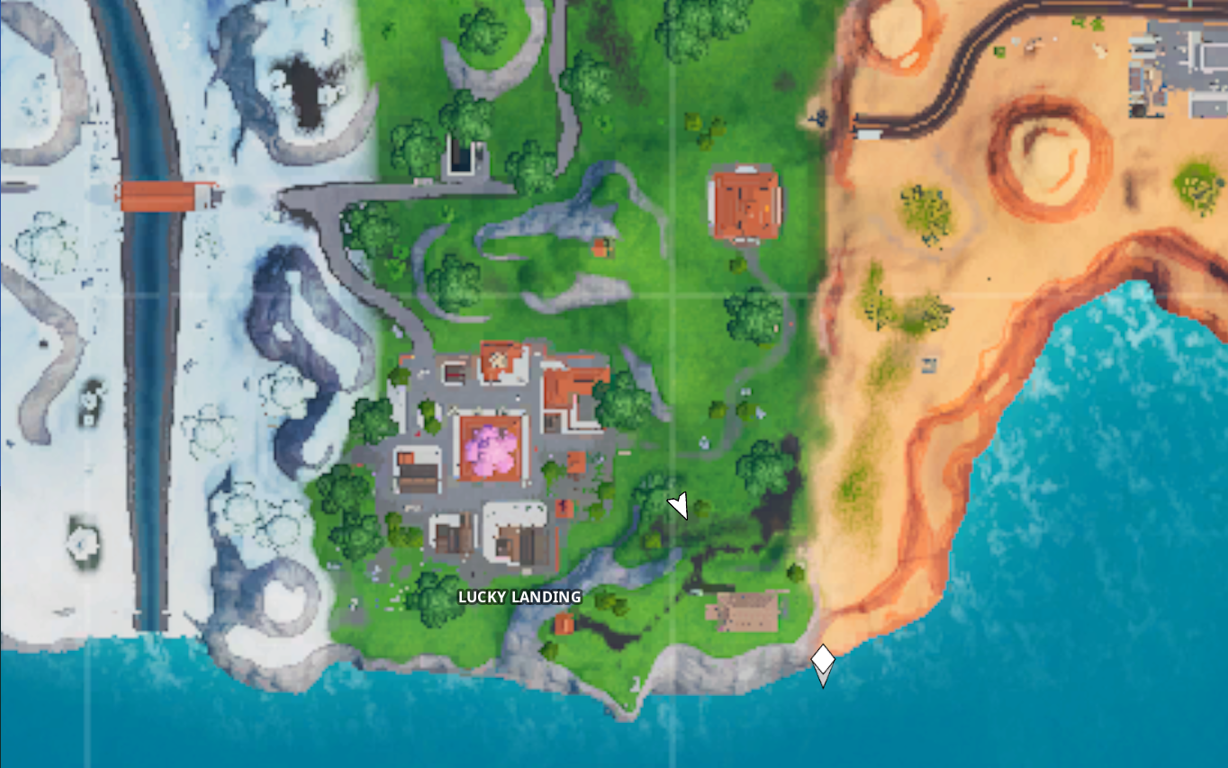 Where to find Fortbyte #69 in Fortnite