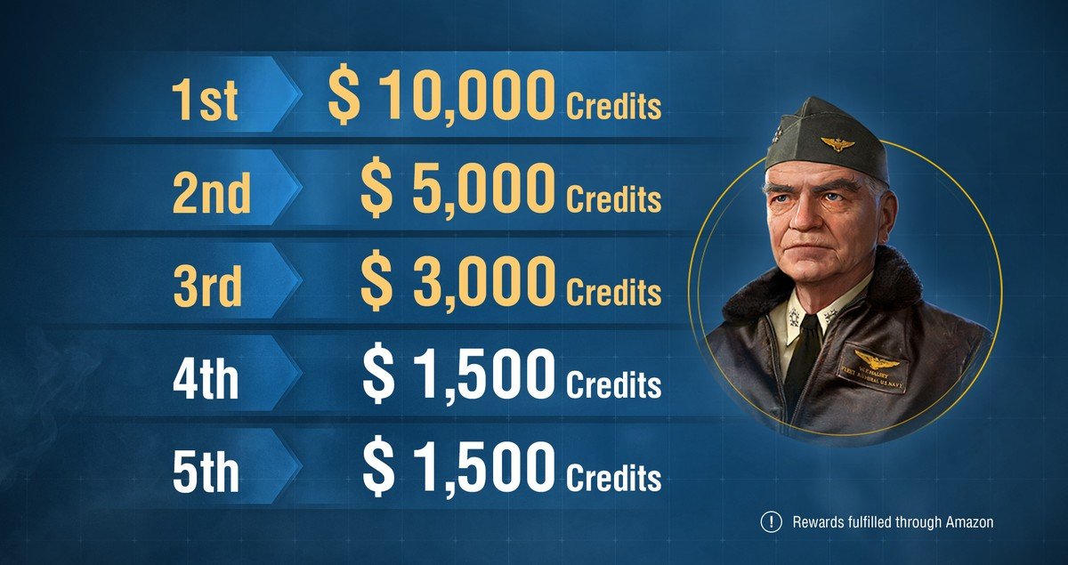 World of Warships Awarding $10,000 to Top Recruiter