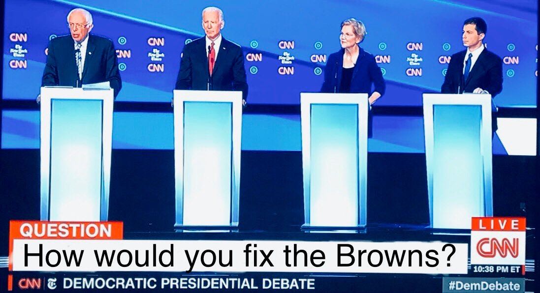 The most important question facing the state of Ohio wasn't even mentioned during the debate last night.