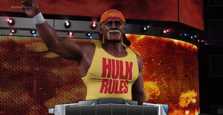 Hulk Hogan's WWE 2K20 character model.