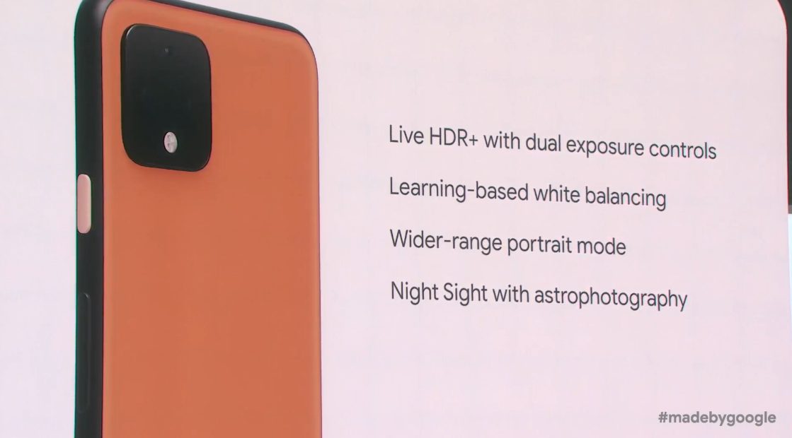 The Google Pixel 4's stats are pretty impressive.