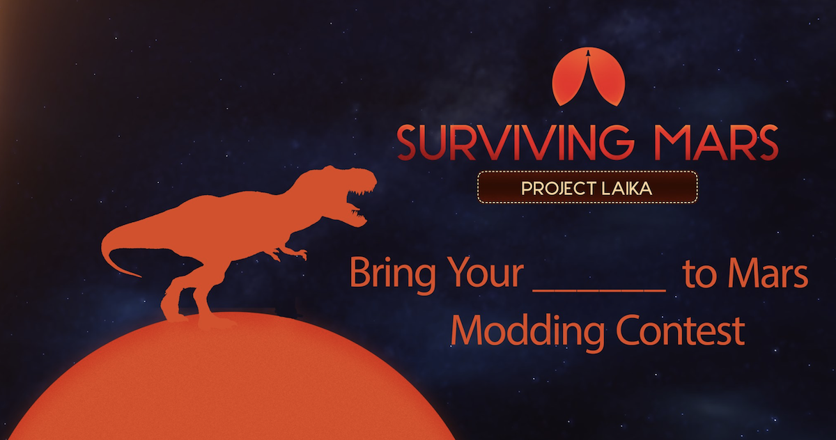 Players can create new animals for the Surviving Mars Project Laika expansion.