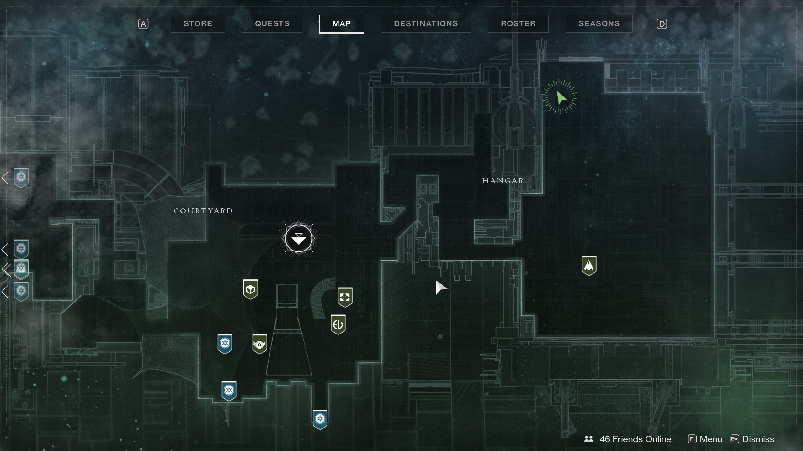 Xur's location on October 25, 2019