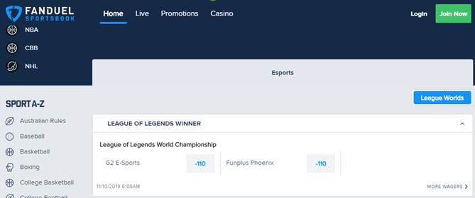 FanDuel esports