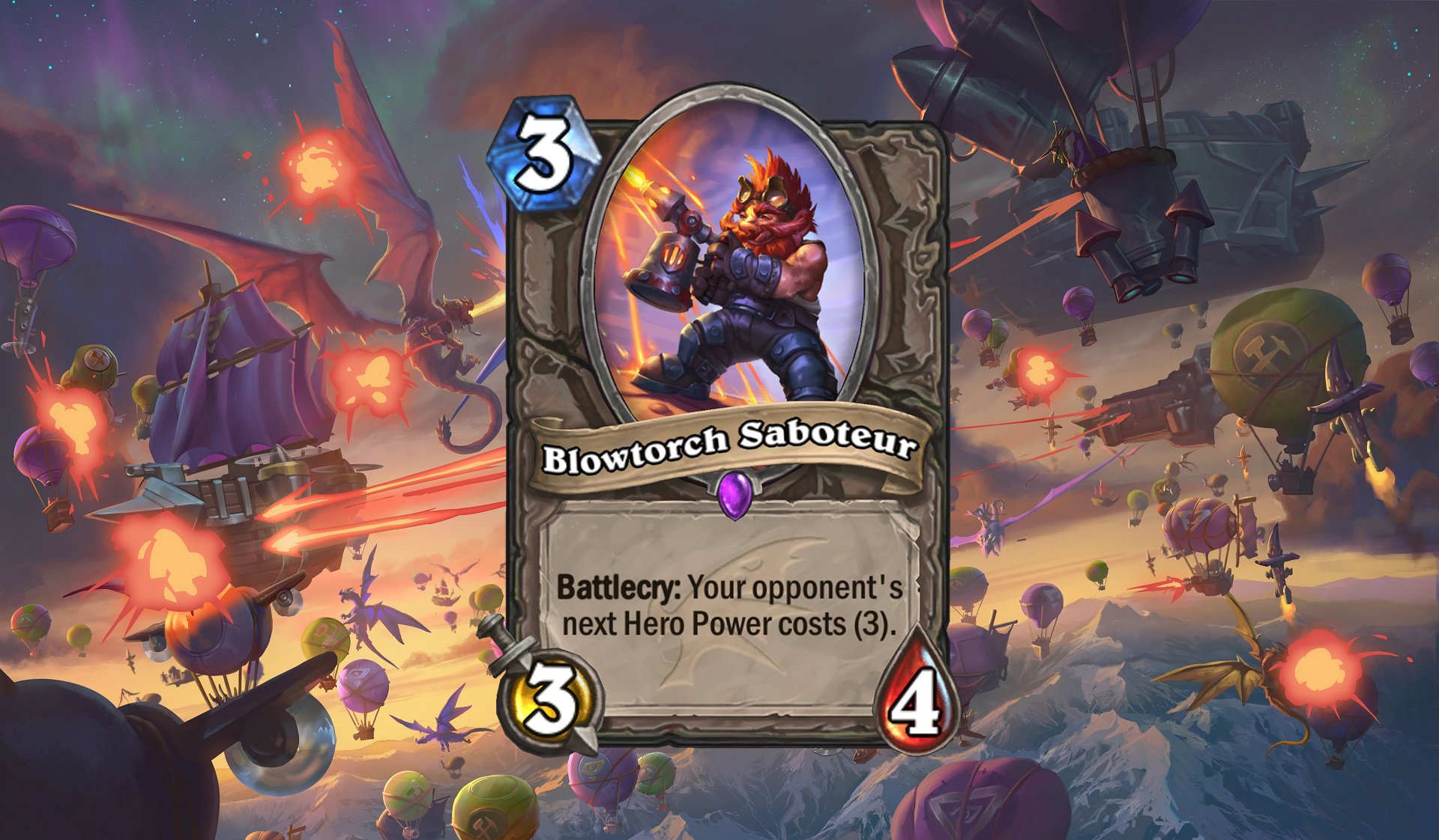 Hearthstone - Blowtorch Saboteur