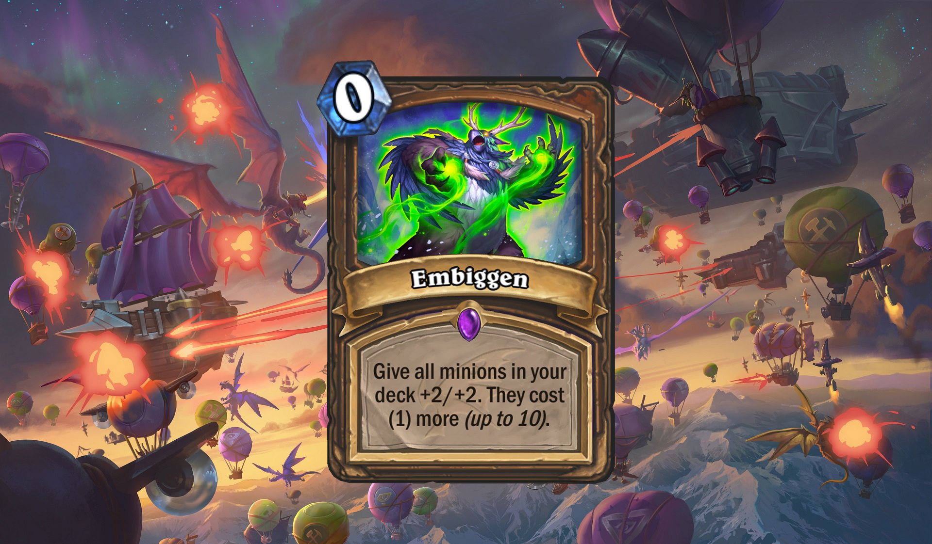 Hearthstone - Embiggen
