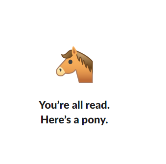 Slack is good sometimes.