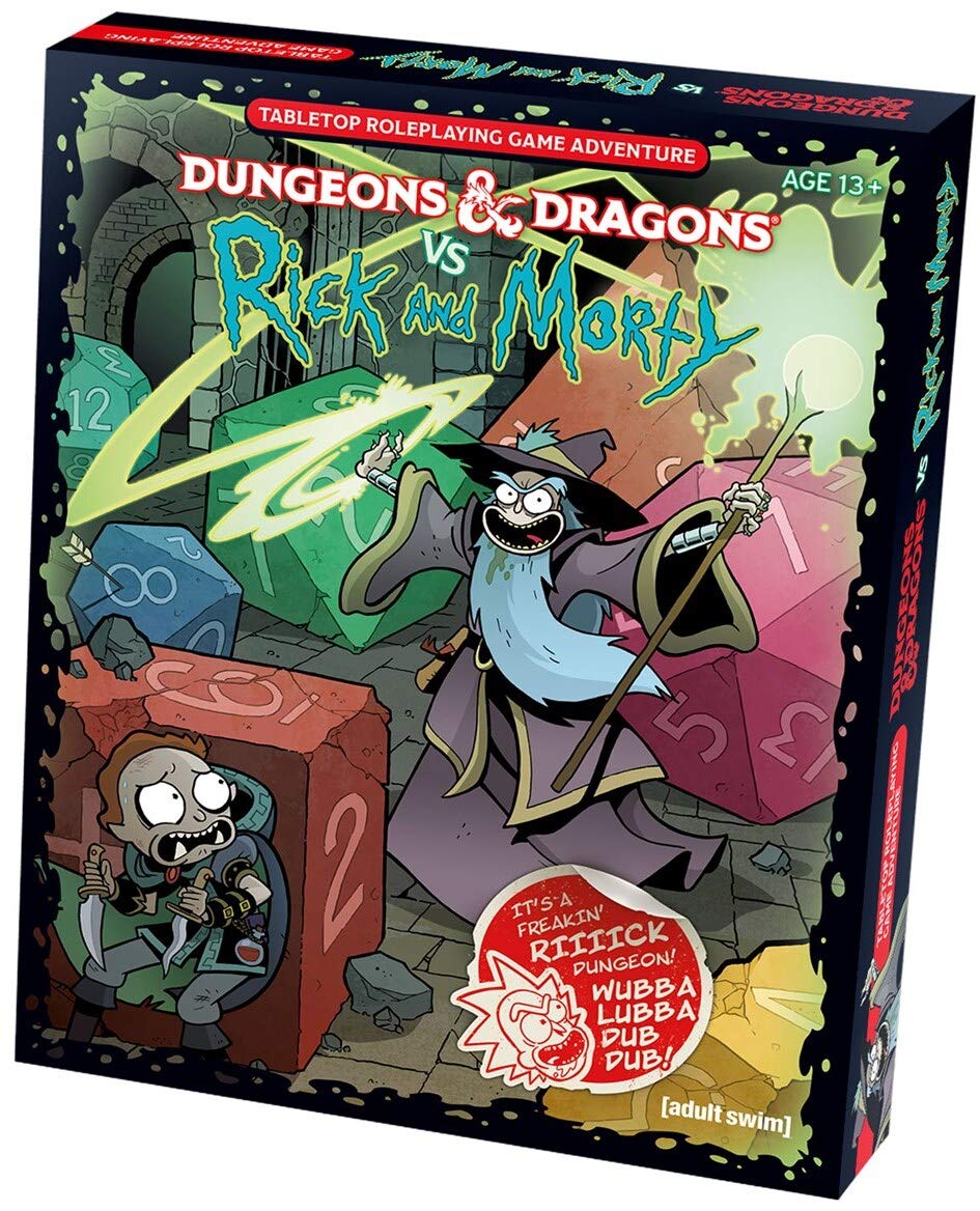 You don't need to roll natural 20s to get schwifty with D&D vs Rick and Morty