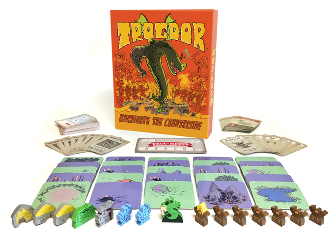 Burninate all the villagers in Trogdor: The Board Game