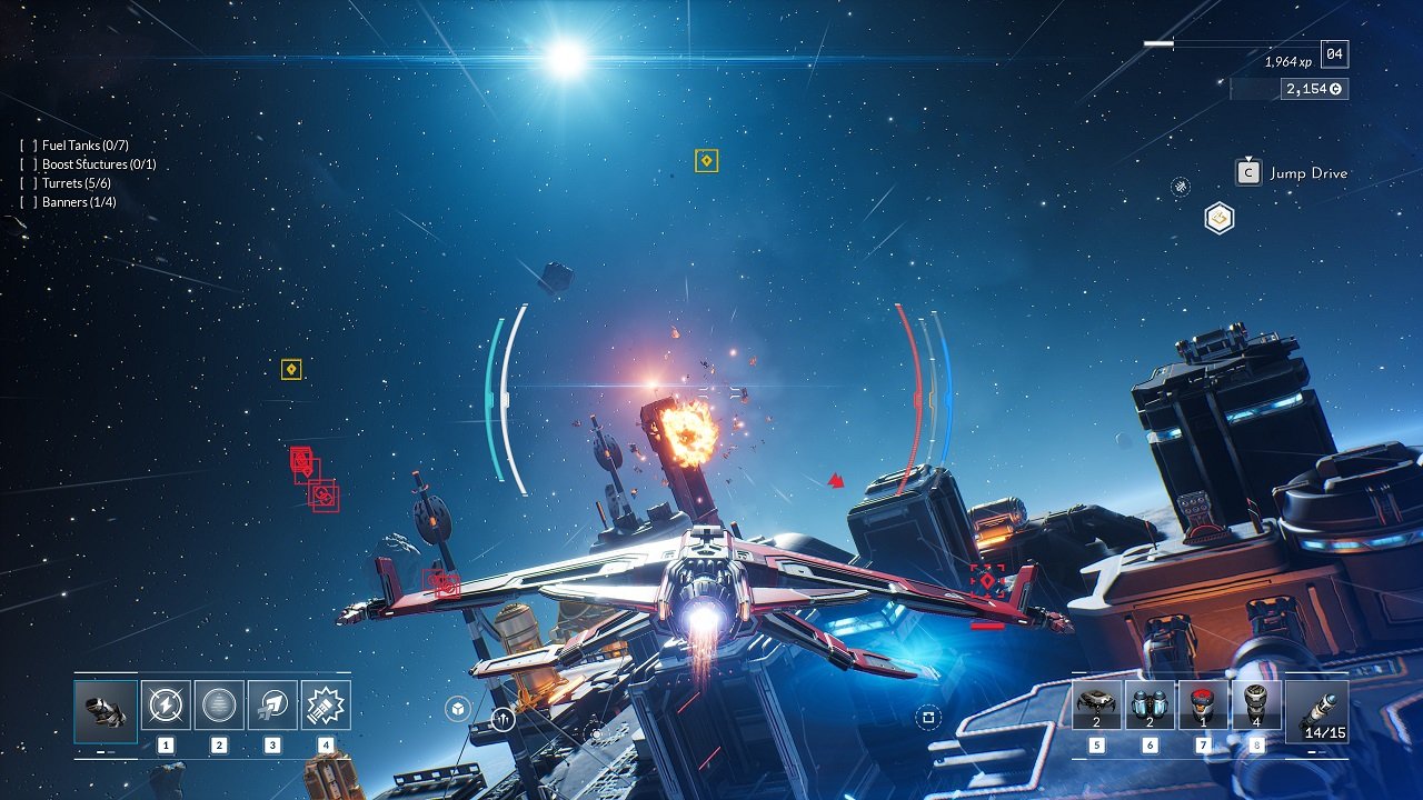 Everspace 2 may be tied down a bit from the randomness, but that doesn't mean how you choose to engage with it won't be varied, fluid, and reactive to your motives.