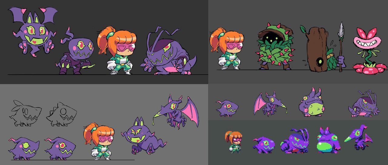 The designs of Lume, her enemies, and the NPCs feel right out of a cartoon. She's out for number one, even when her enemies are out for a superpowered lunch, and it makes us want to see more.